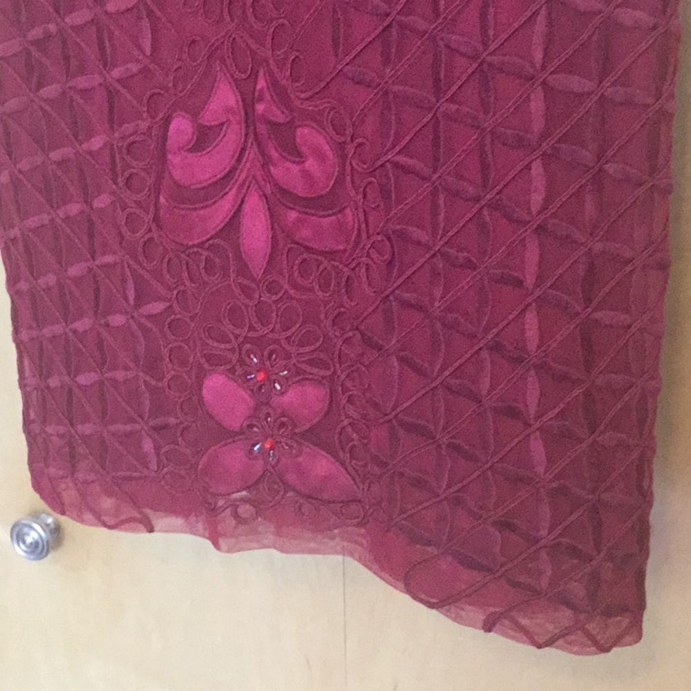 Sue Wong Womens N5378 Embroidered Holiday … - Picture 6 of 11